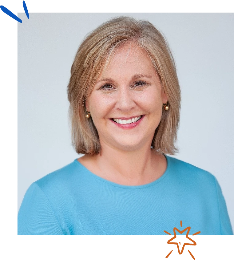 Headshot of Britany Kelly, owner and lead Speech Language Pathologist at Spark